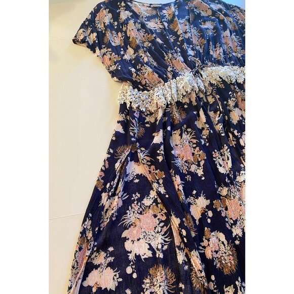 Melrose and Market Floral Duster Cardigan, 3X - Picture 11 of 14